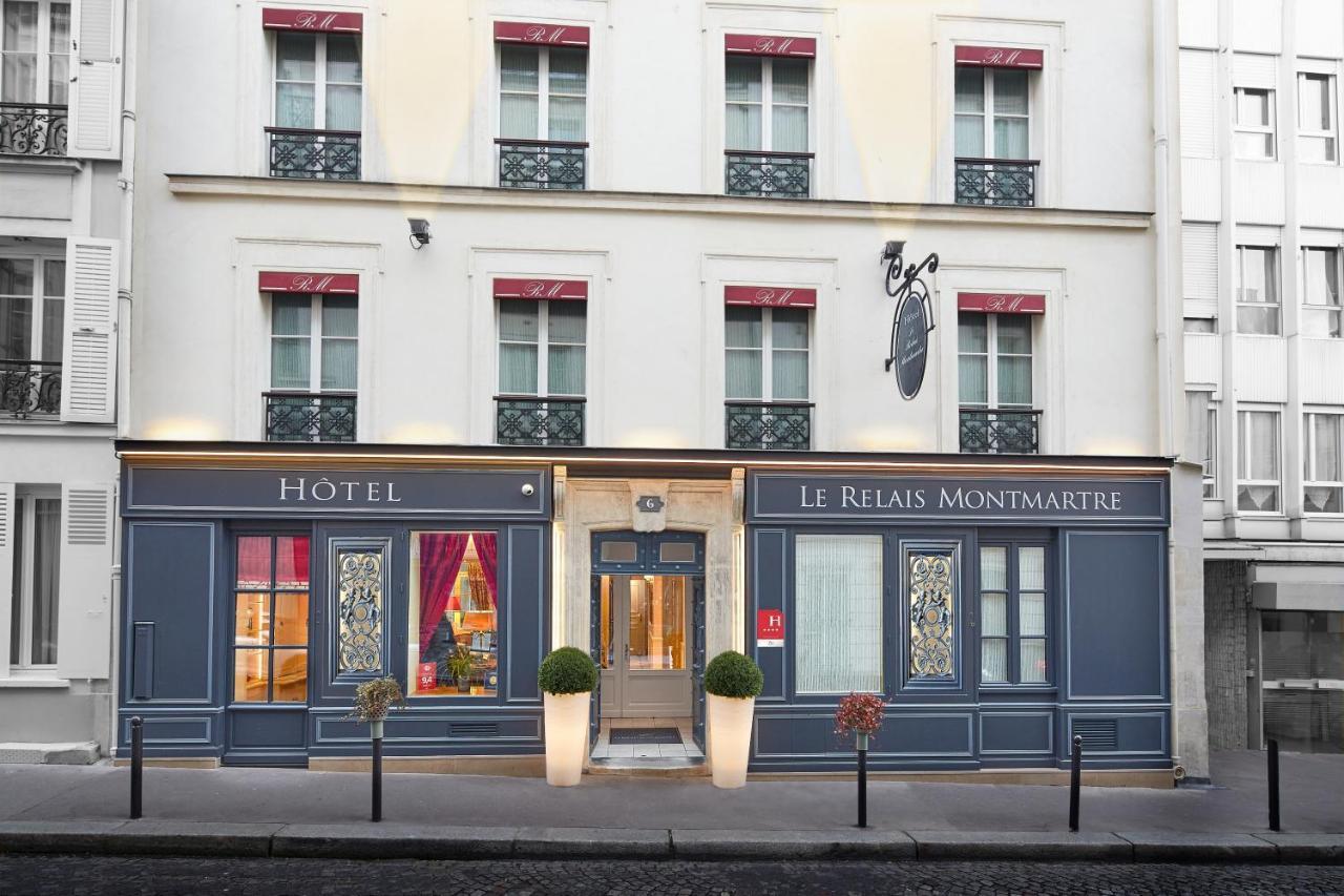 Отель Le Relais Montmartre Париж Экстерьер фото