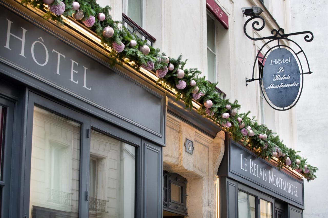 Отель Le Relais Montmartre Париж Экстерьер фото